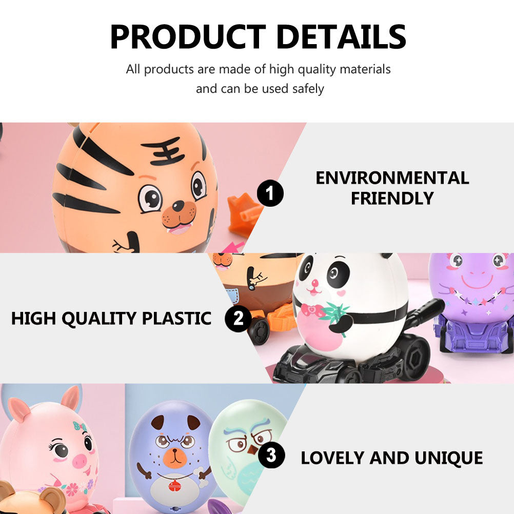 DIY Assembled Toys Car Blind Box Surprise Egg E61413