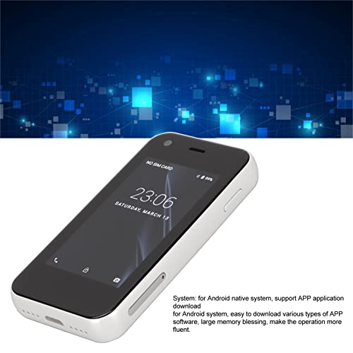 XS11 Mini Mobile Phone, 2.5in Cell Phone WiFi GPS 1GB 8GB Quad Core K8683
