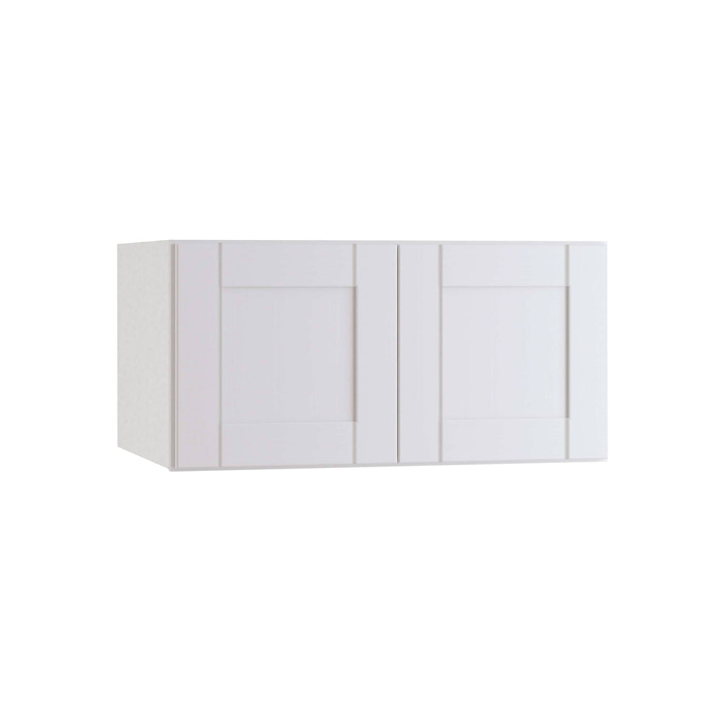 Vesper White Shaker Assembled Plywood Wall Kitchen Cabinet O186