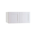 Vesper White Shaker Assembled Plywood Wall Kitchen Cabinet O186
