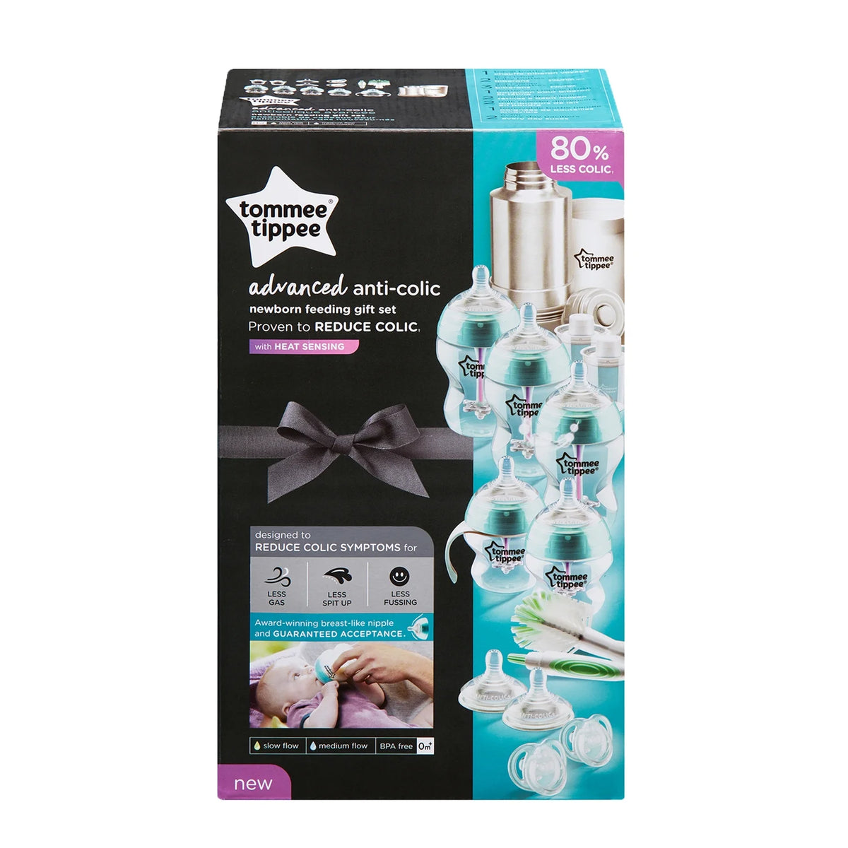 Anti Colic Newborn Baby Bottle Feeding Gift Set K6735