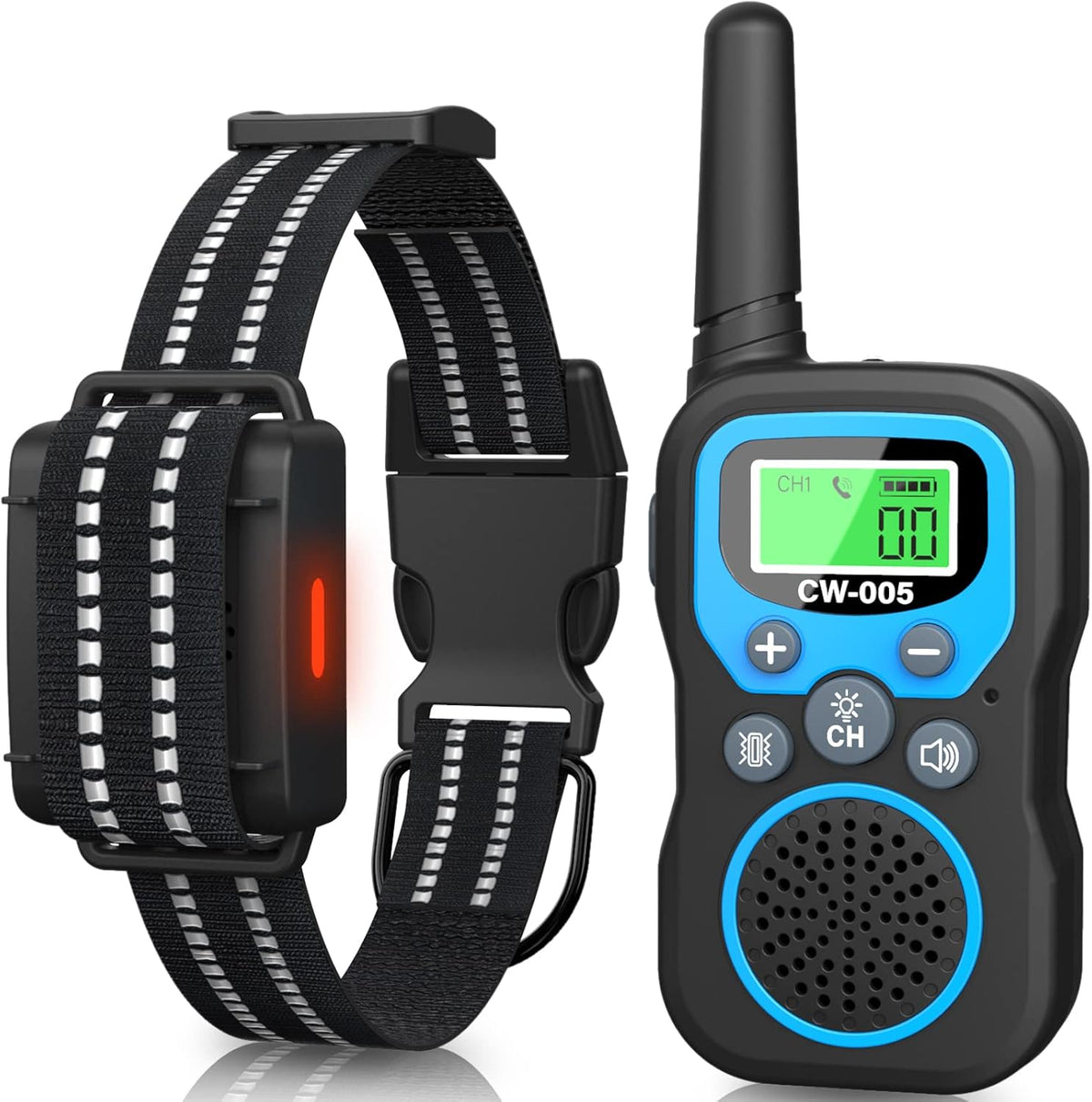 Dog Training Collar with Remote, Vibration Beep Modes, Waterproof Rechargeable, Pack of 2 X440