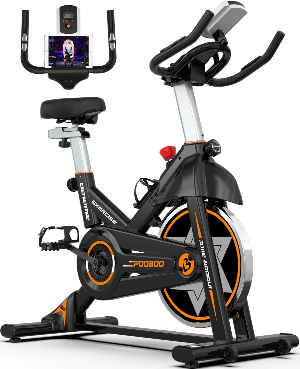 Indoor Cycling Bike Stationary Magnetic Resistance 35lbs B524725