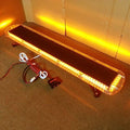 Black Aluminium 53" 108 LED Emergency Warning LightBar C91349