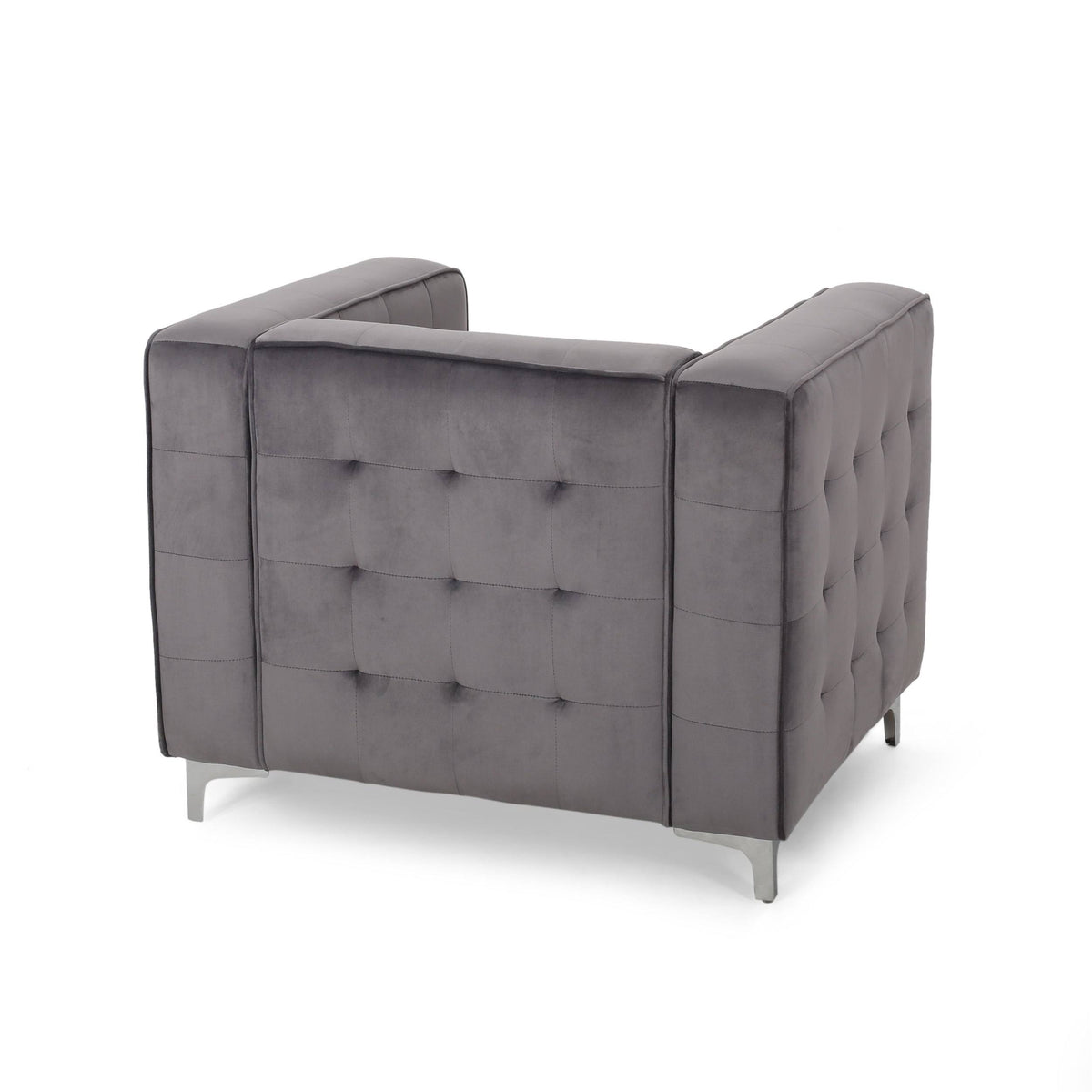Velvet Cube Club Chair O5724