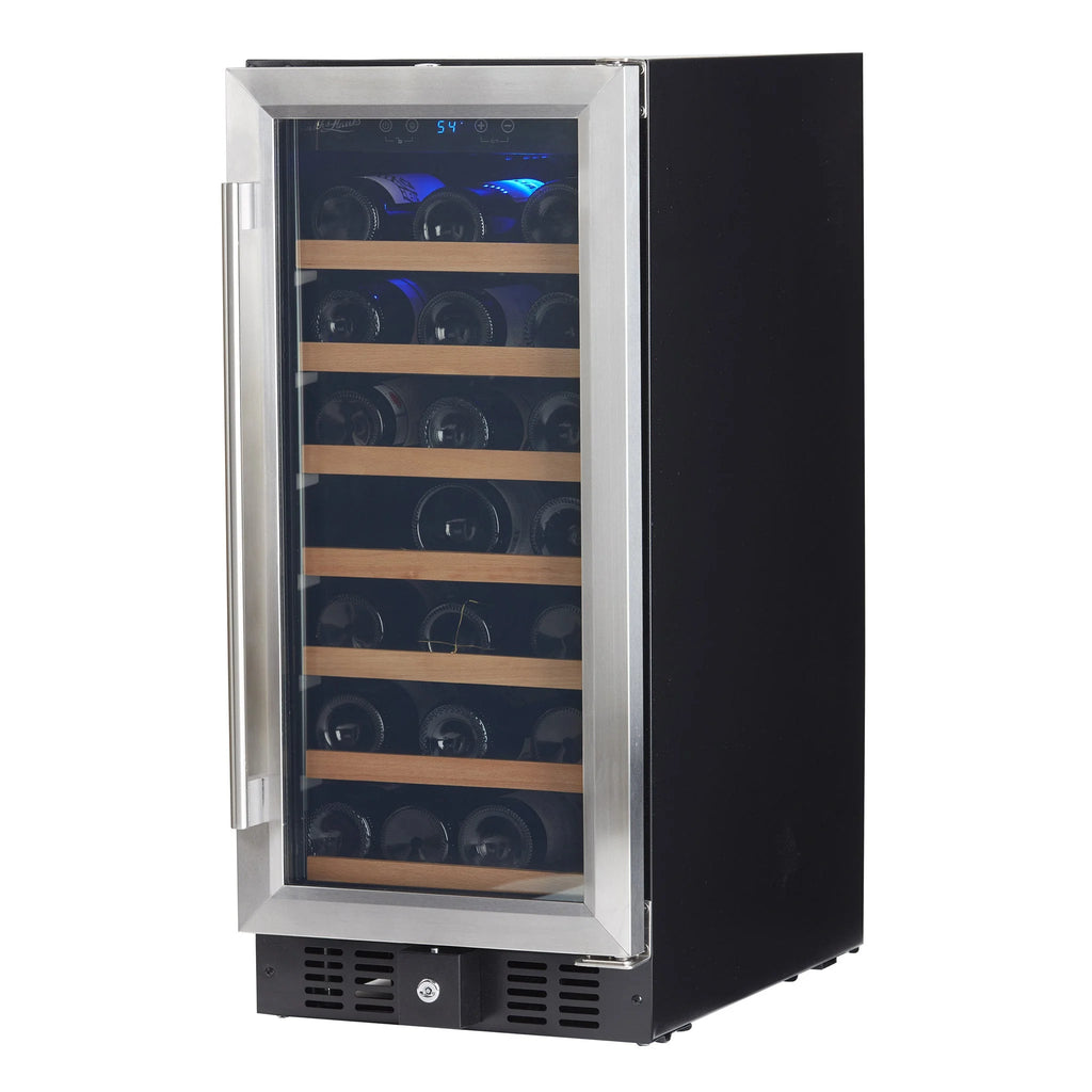 34-Bottle Single Zone Wine Refrigerator L1312