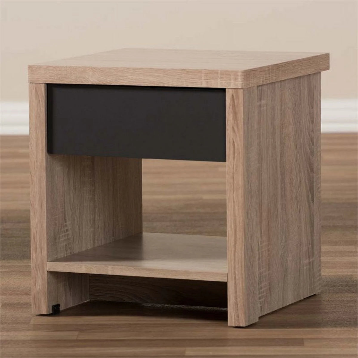 1 Drawer Wood Nightstand U430390