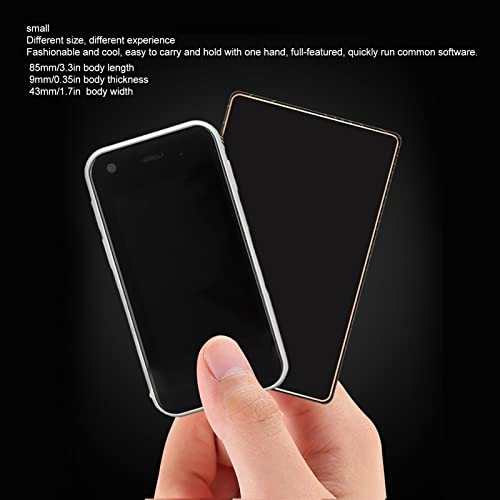 XS11 Mini Mobile Phone, 2.5in Cell Phone WiFi GPS 1GB 8GB Quad Core K8683