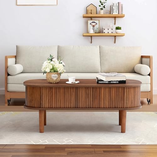 Lift Top Coffee Table with Hidden Compartment A261713