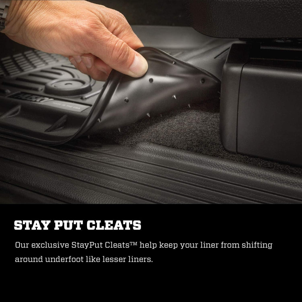 Black Front & 2nd Seat Floor Liners 3 Pcs S7317