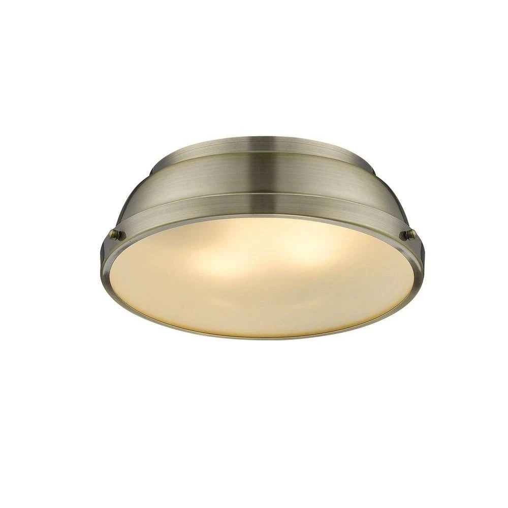Black Red Flush Mount Light K440626