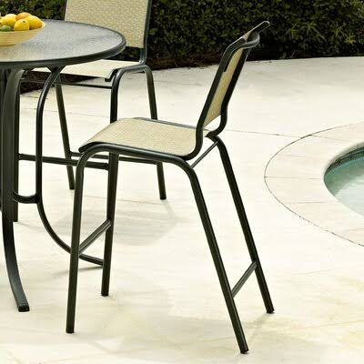 Textured Kona Patio Bar Stool W298213