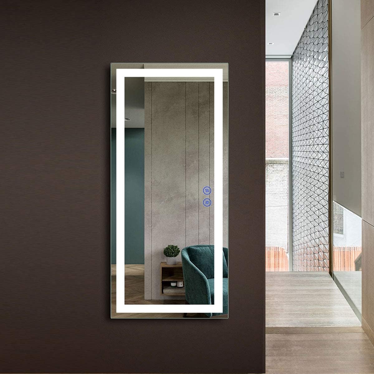 LED Bathroom Mirror with Touch Button A44617