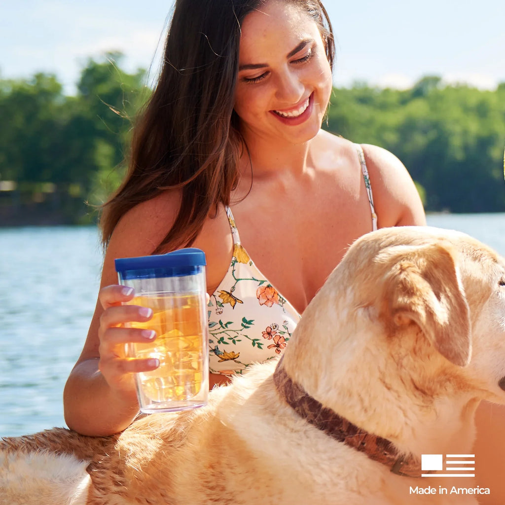 Double Walled Insulated Tumbler Travel Cup, 16oz B62914