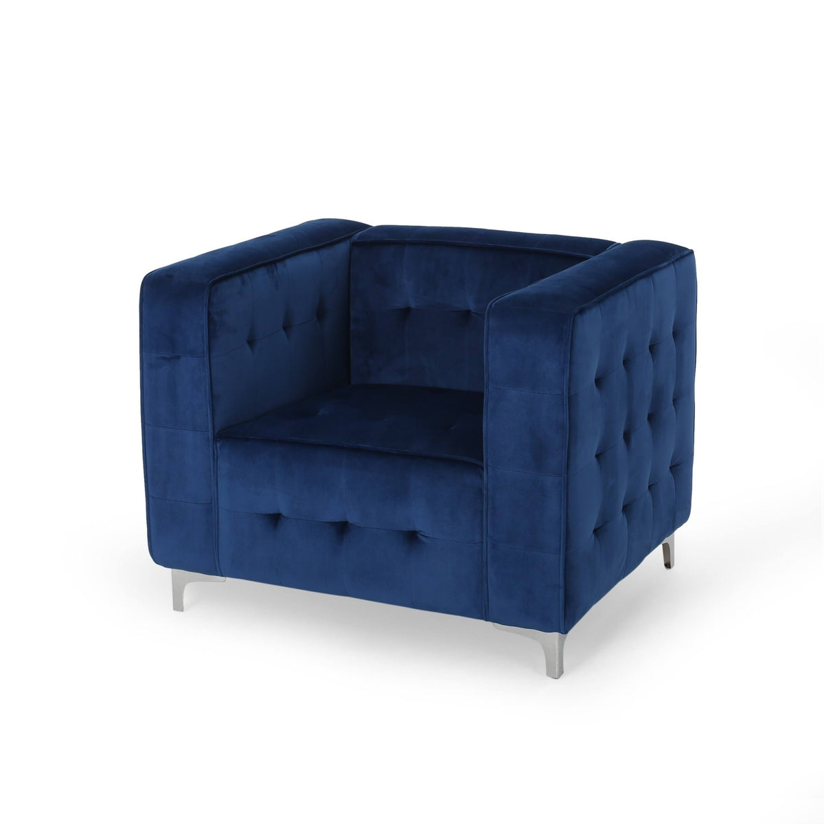 Velvet Cube Club Chair O5724