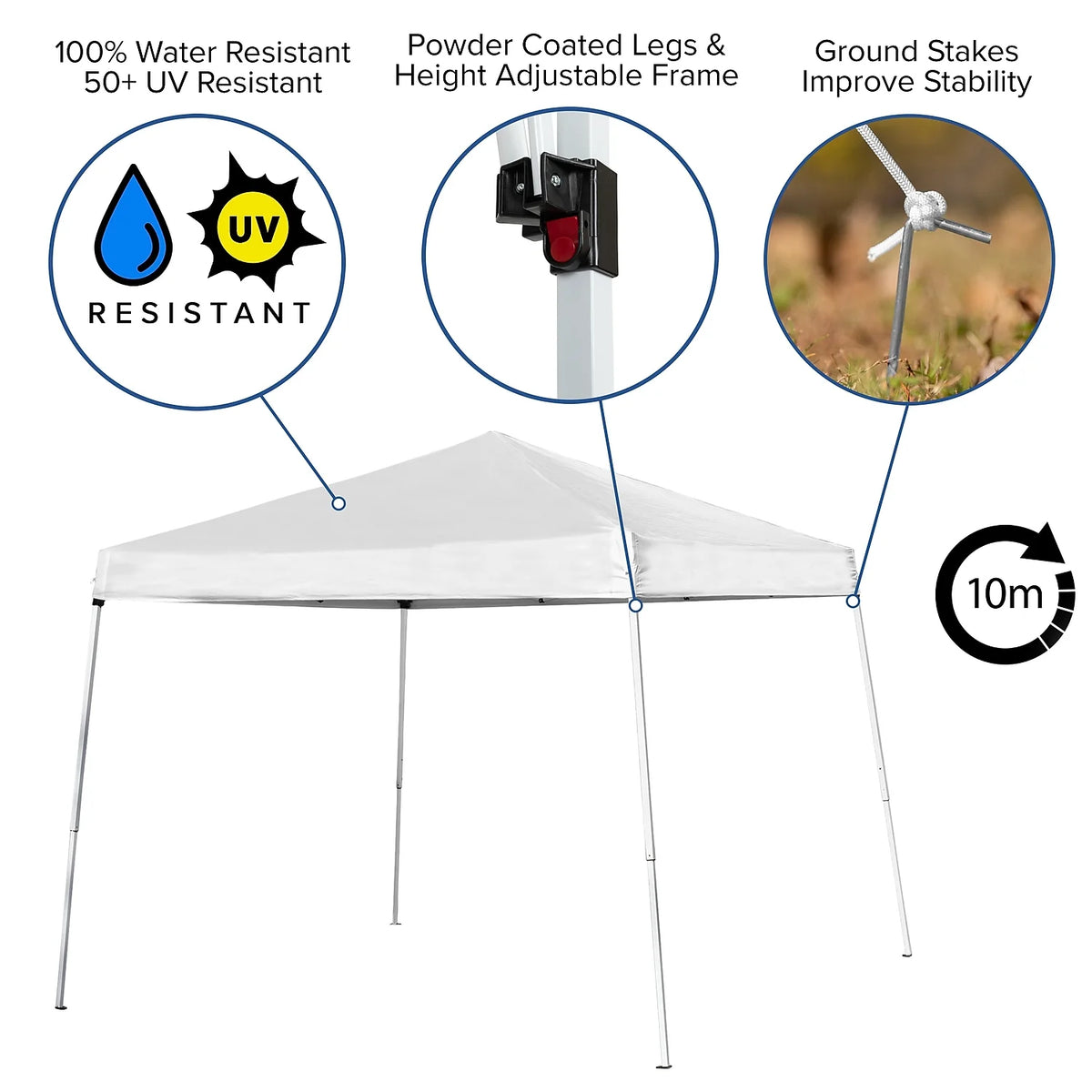 Tailgate Tent Set 2 Piece W4768