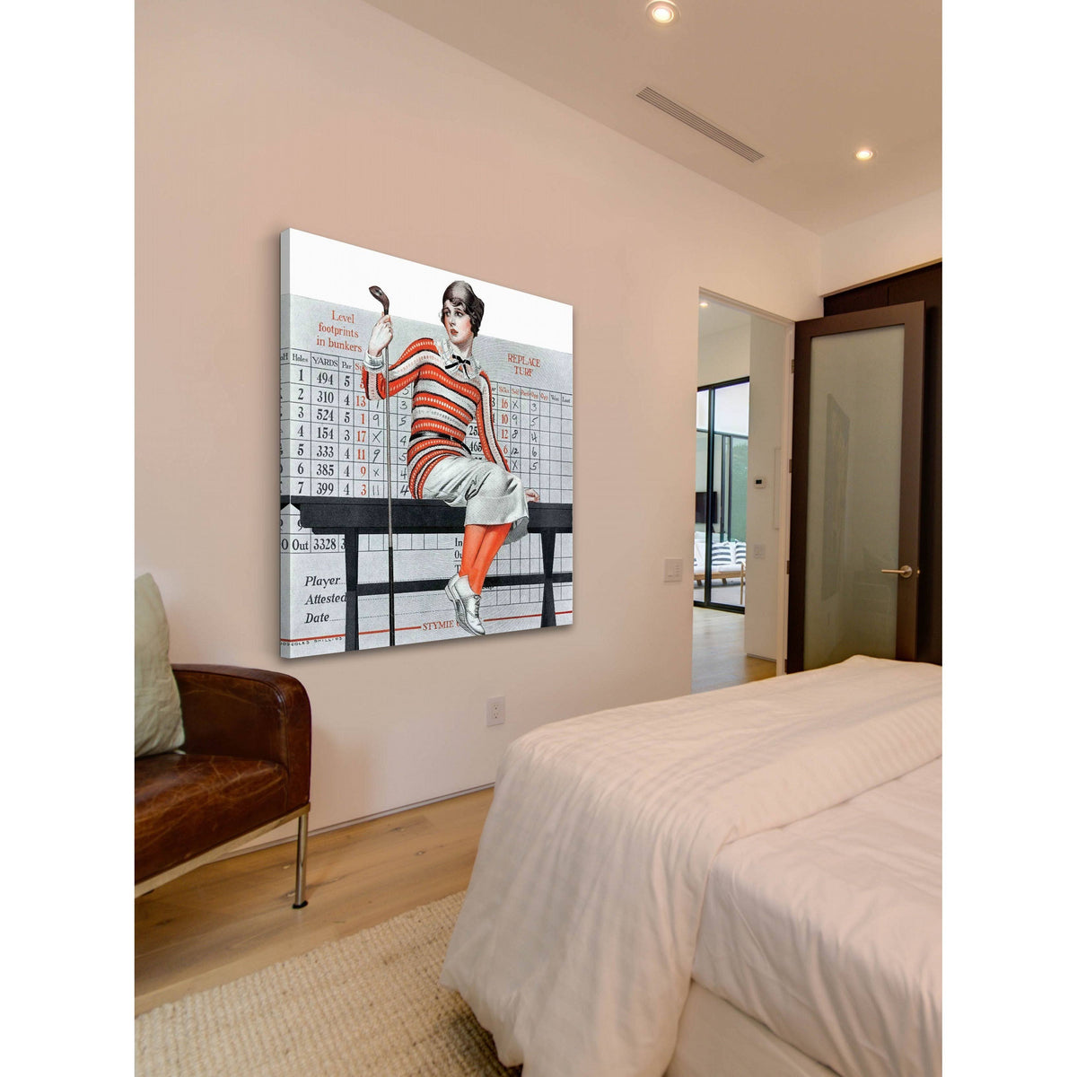Painting Print on Canvas 40 x 40 R4935