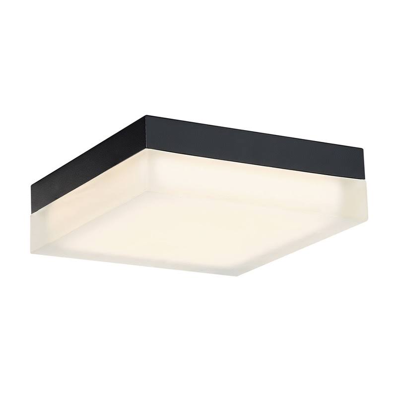 Titanium LED Square Flush Mount J8355