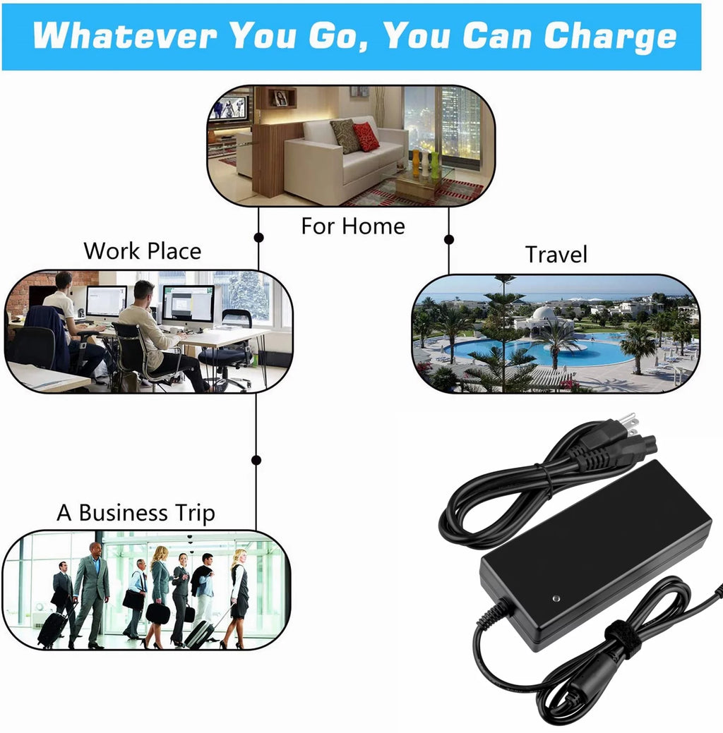 Compatible AC / DC Adapter Replacement Power Supply Cord Cable Charger E345