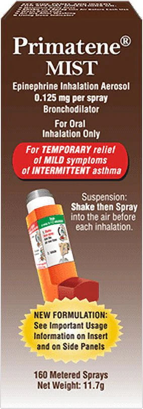 Epinephrine Oral Inhalation Aerosol B4903