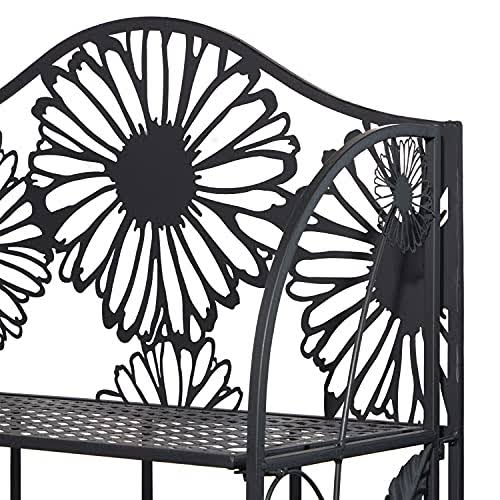 Black Iron Baker's Rack A771