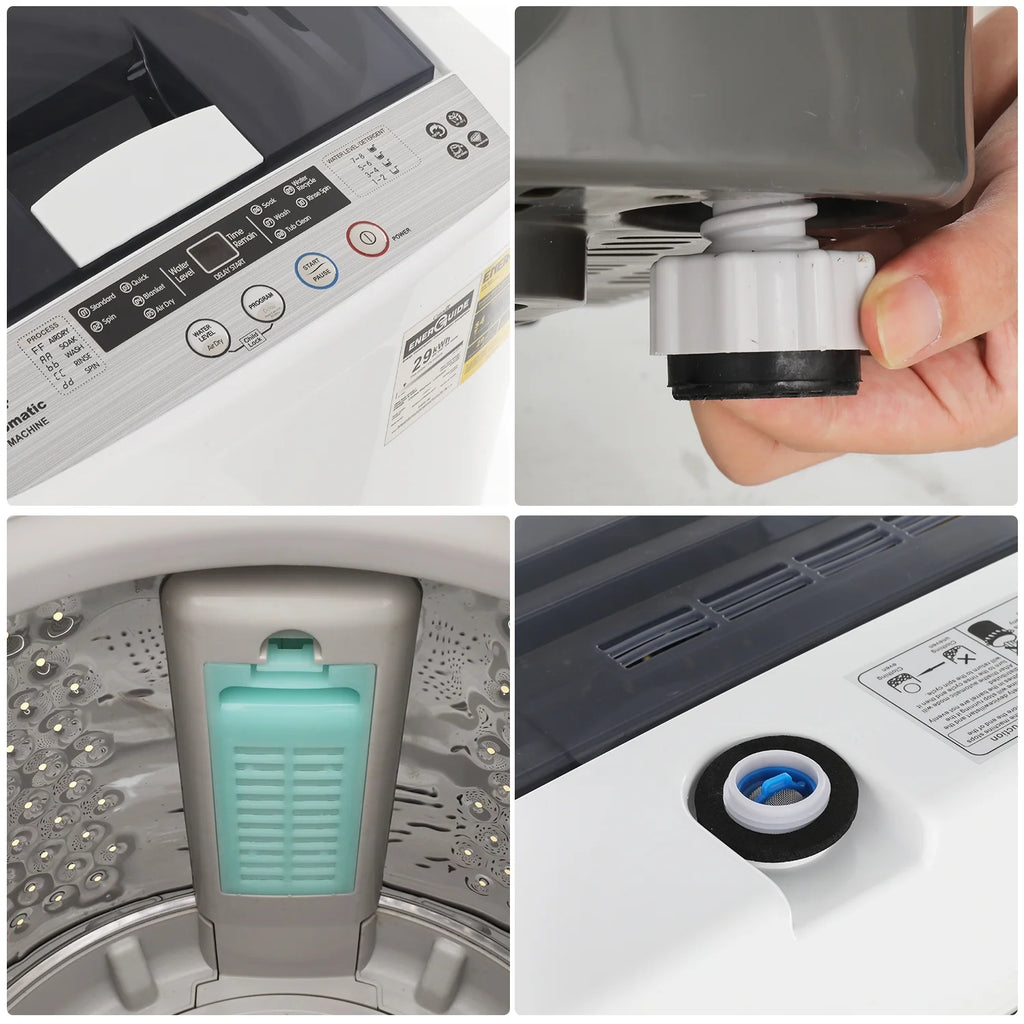 17.8 lb. Capacity Portable Washer and Dryer Combo H718