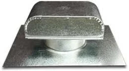 Metal Roof Vent Cap with Screen - 12 inch A642