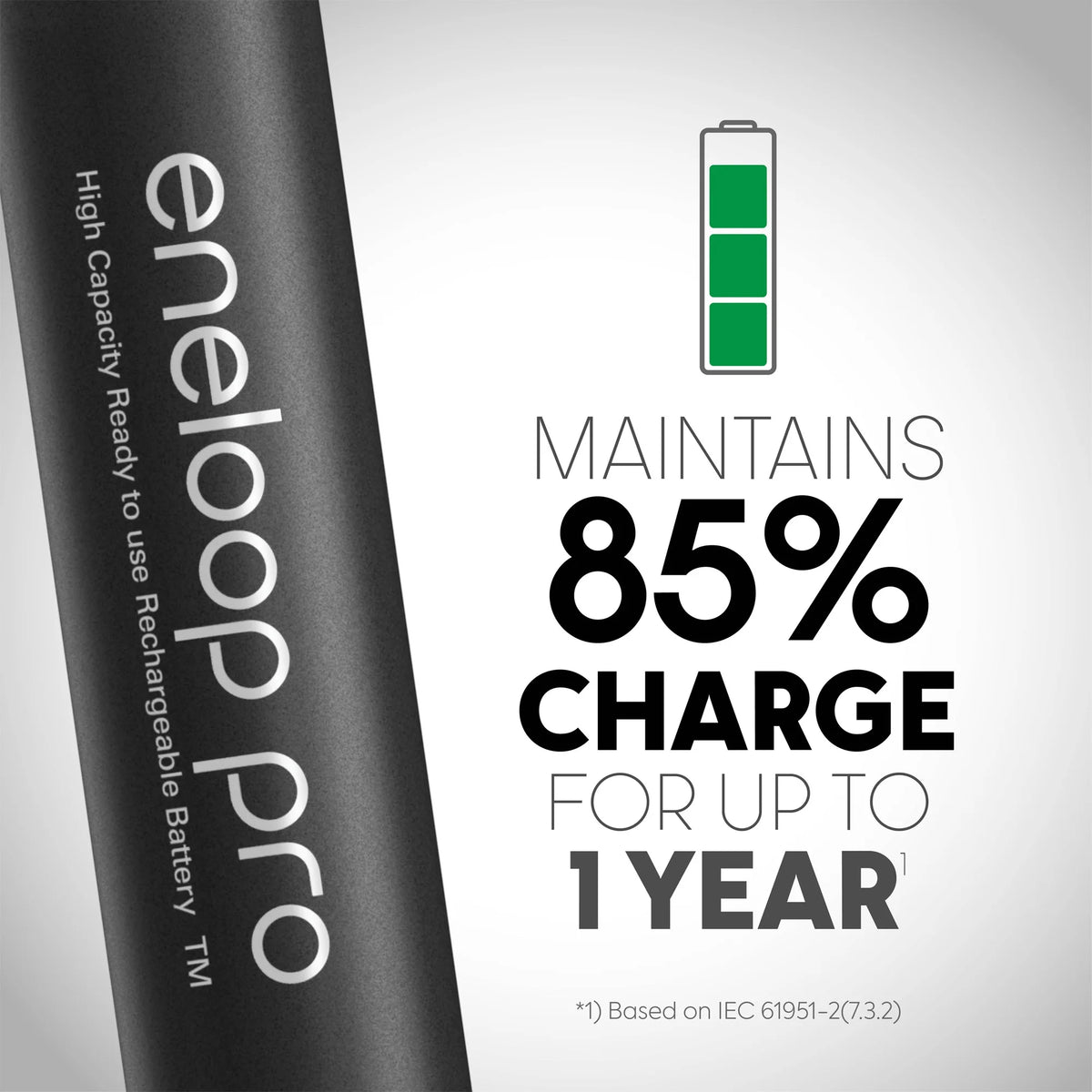 Battery Charger with 4-Pack AA Rechargeable Batteries R36459