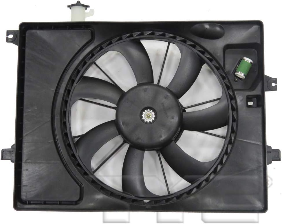 Radiator and A/C Condenser Fan Assembly 2014 2015 2016 S860455
