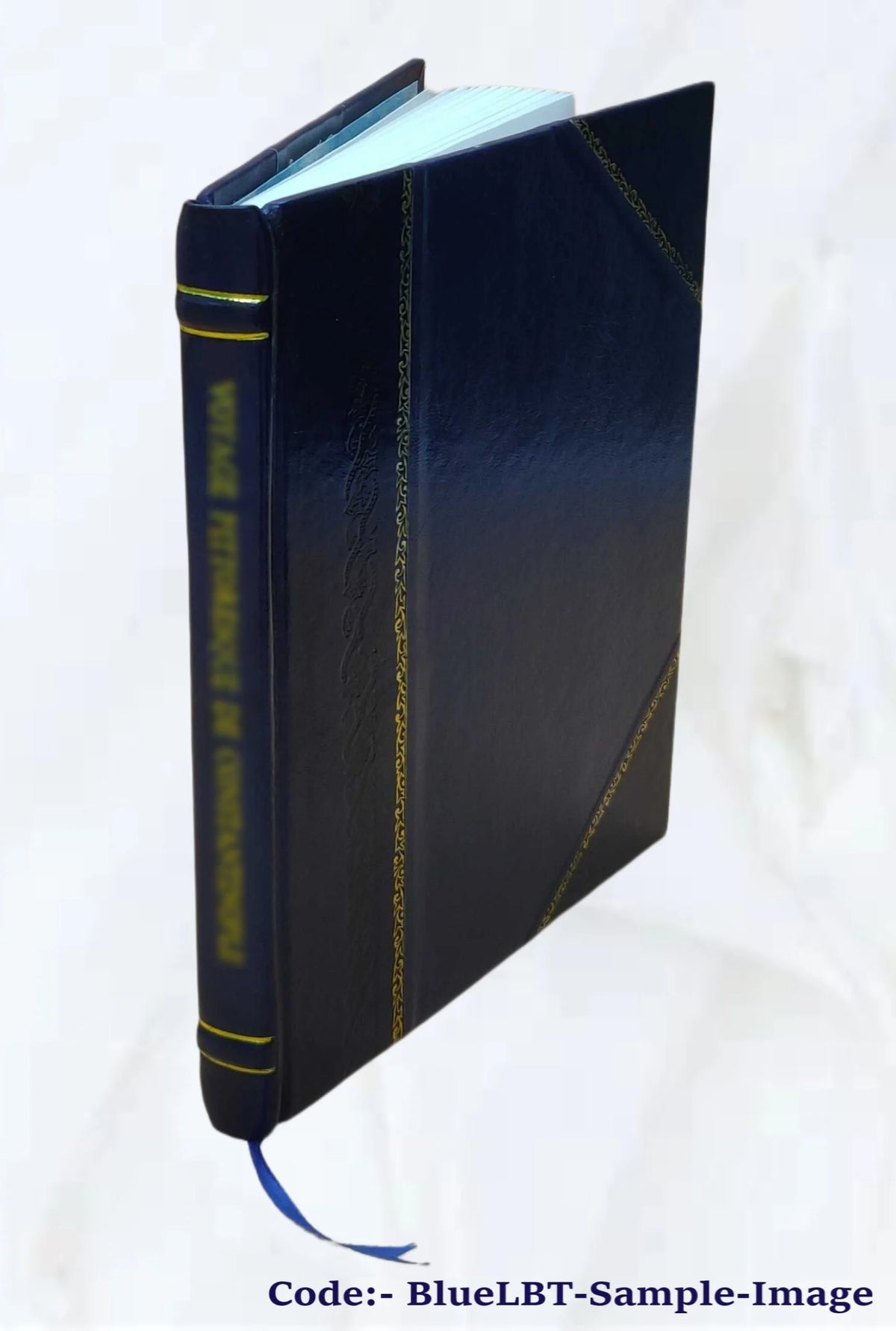 1918 Leather Bound Report T35692