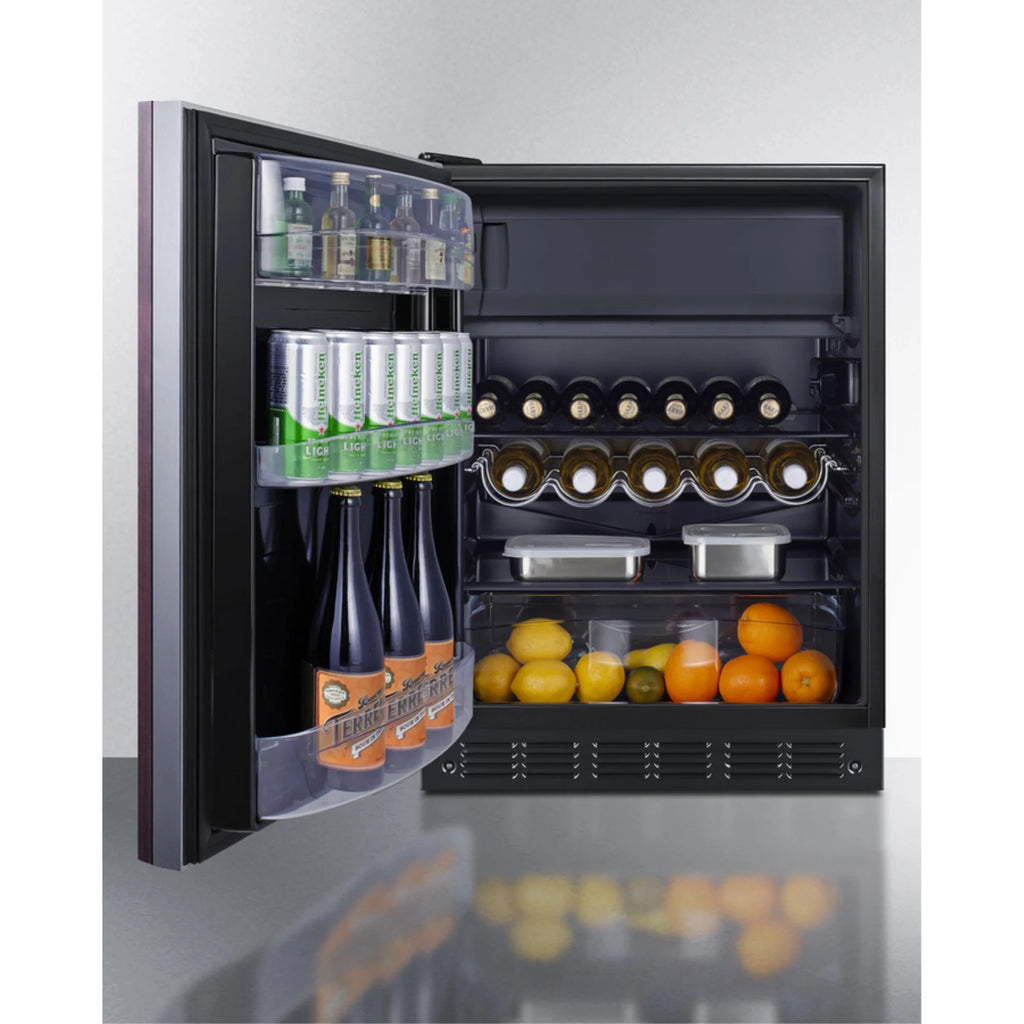 24" Wide 5 Cu. Ft. Compact Refrigerator Freezer J39651