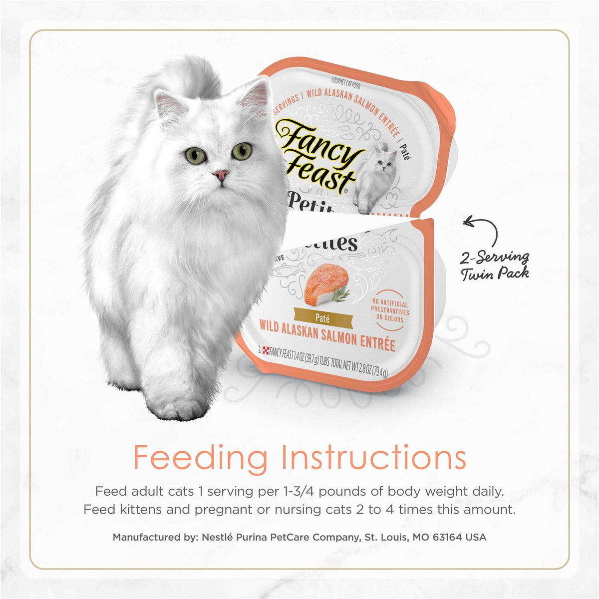 Wild Alaskan Salmon Pate Wet Cat Food L487