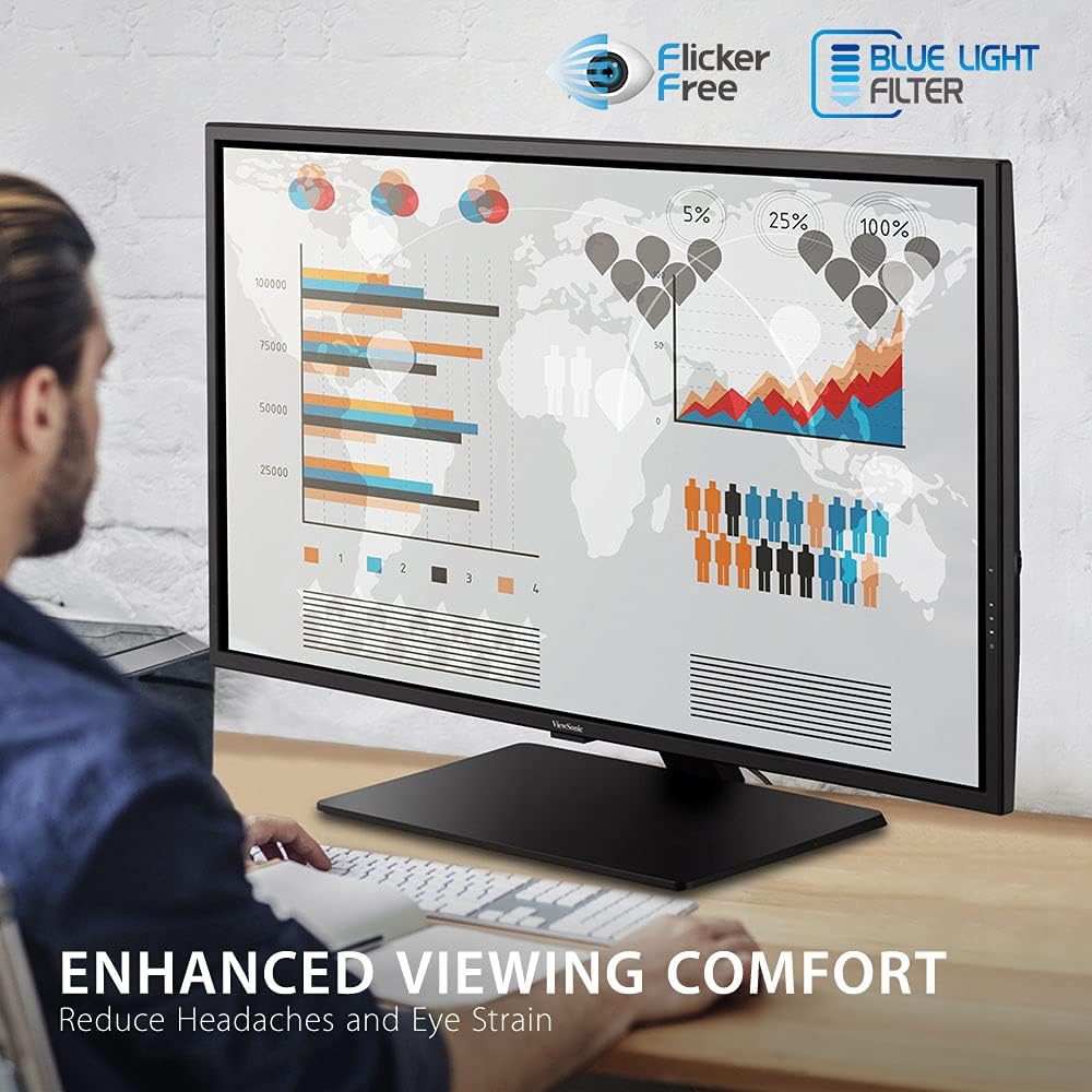 43 Inch Ultra HD 4K Monitor with HDR10 R3822