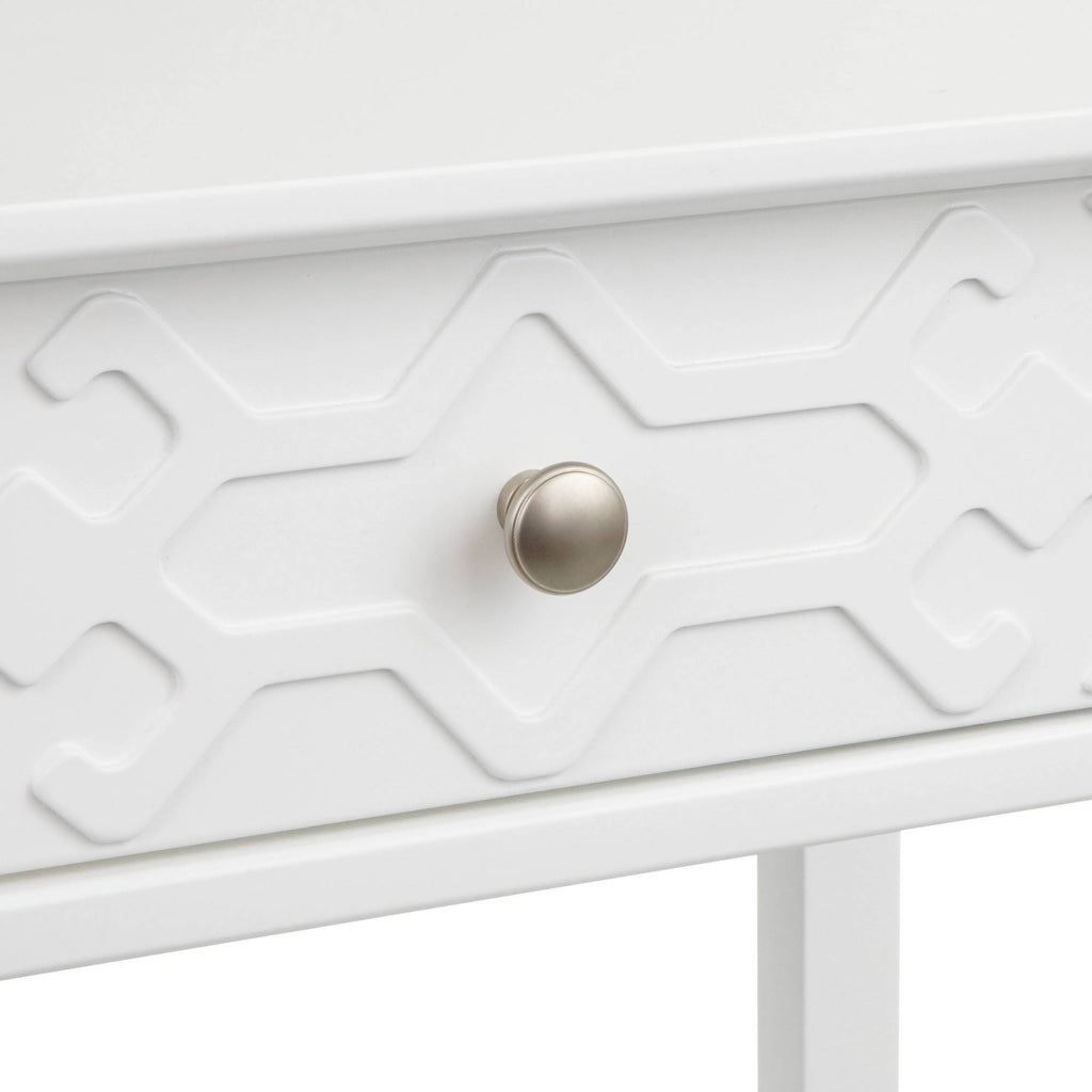 White Console Table K6028