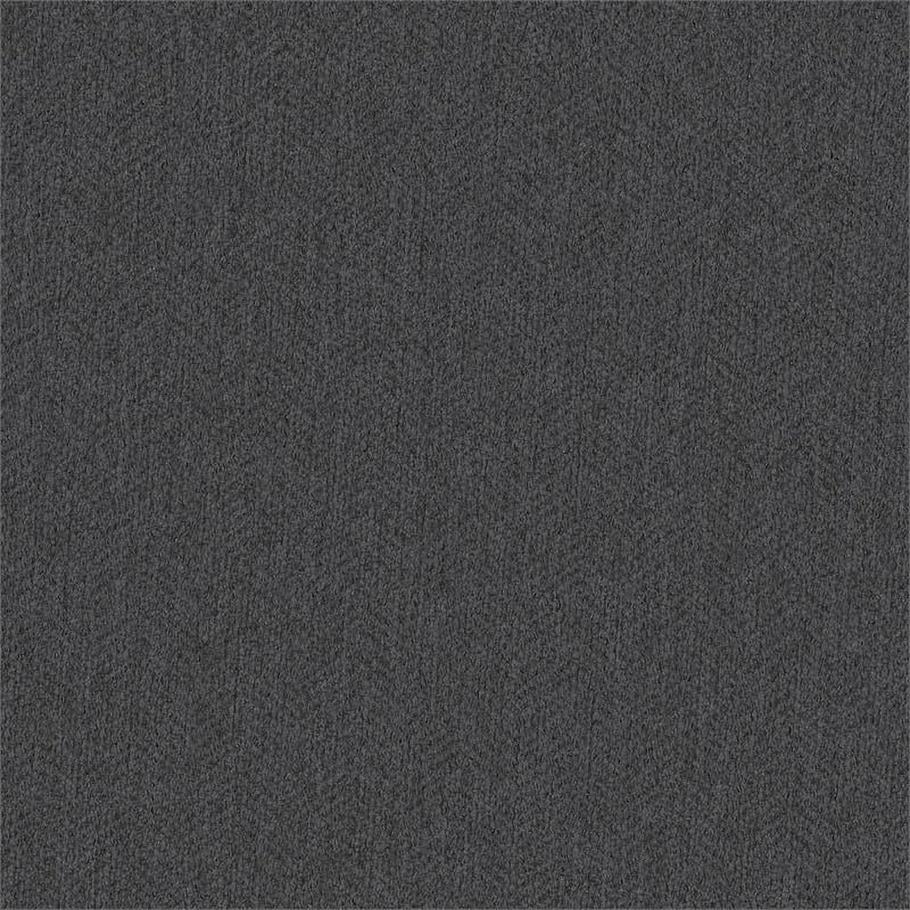 Charcoal Gray Herringbone Fabric L Shaped Sectional G765