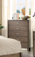 Gray 5 Drawer Chest E19920