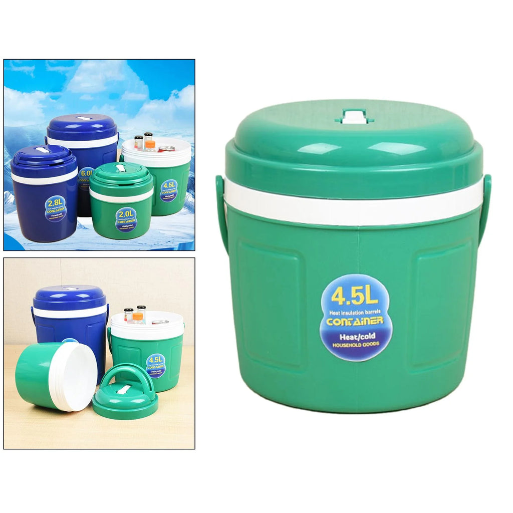 Green Insulated Beverage Bucket 4.5L K481