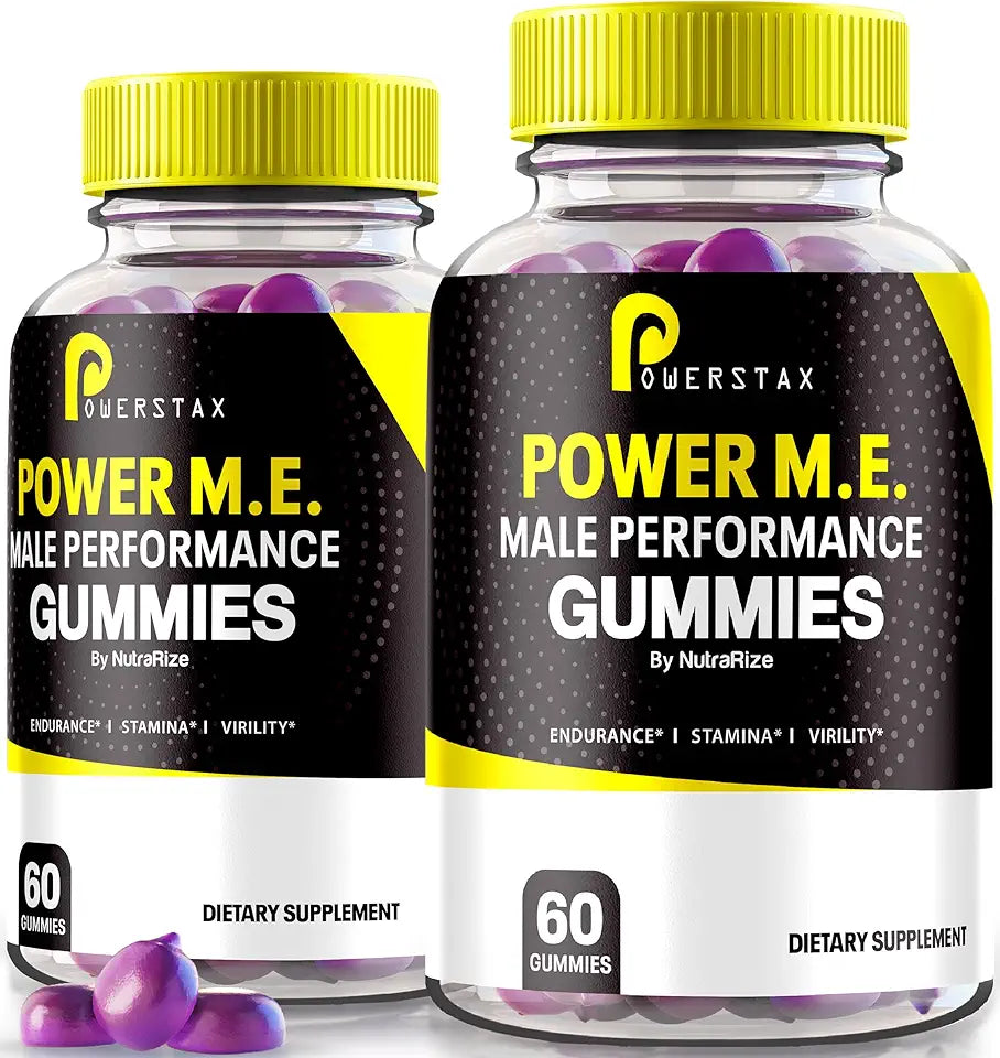 All Natural Male Energy Gummies 120 Gummies J115281