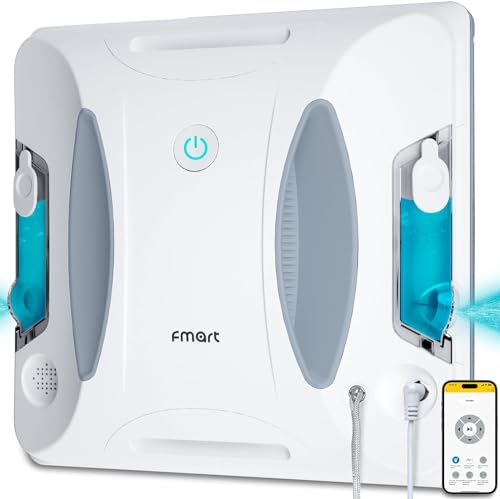Window Cleaner Robot Double-Sided Spray Water 3800Pa Suction D836