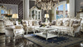 Fabric Loveseat with 4 Pillows P6445