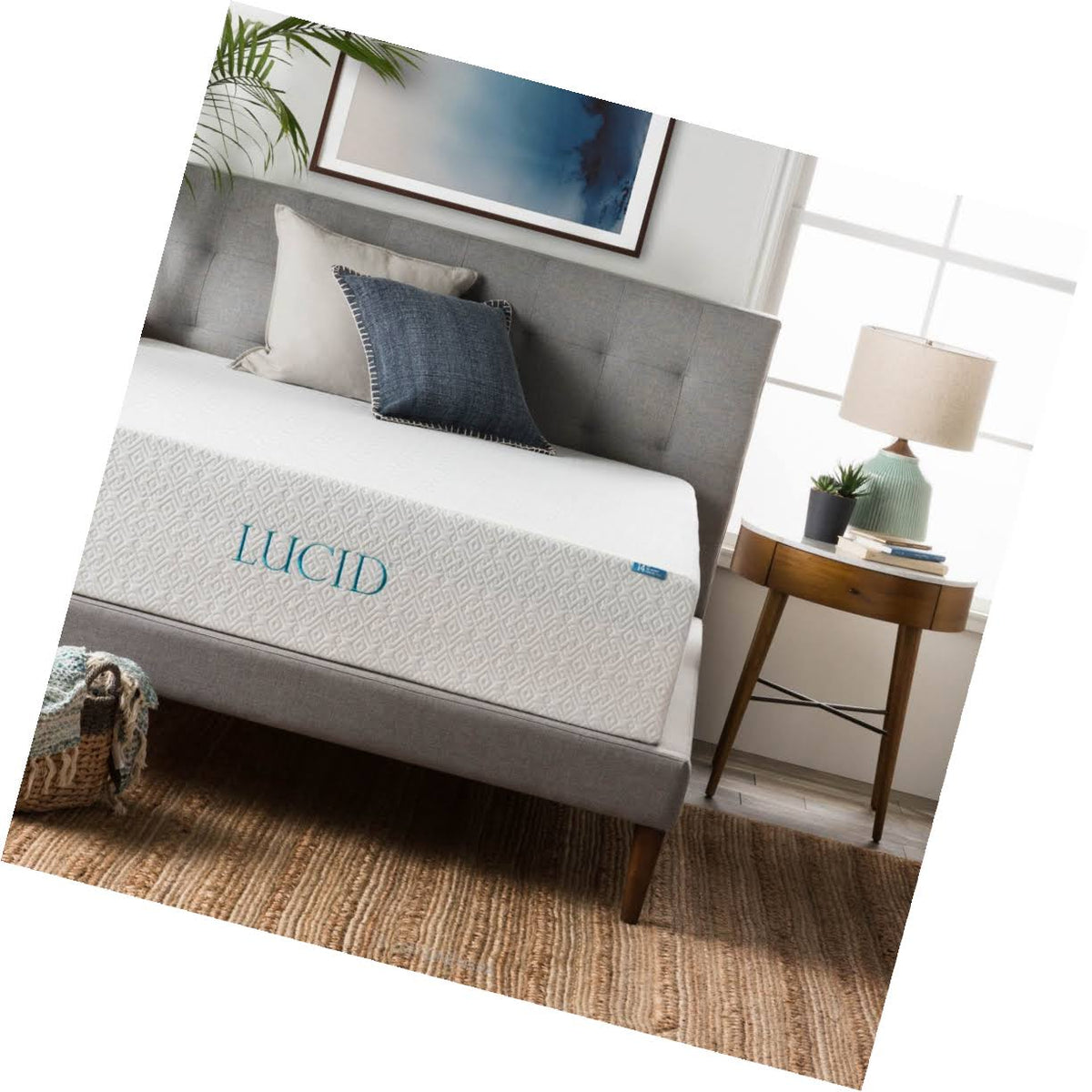 California King Memory Foam Mattress O147