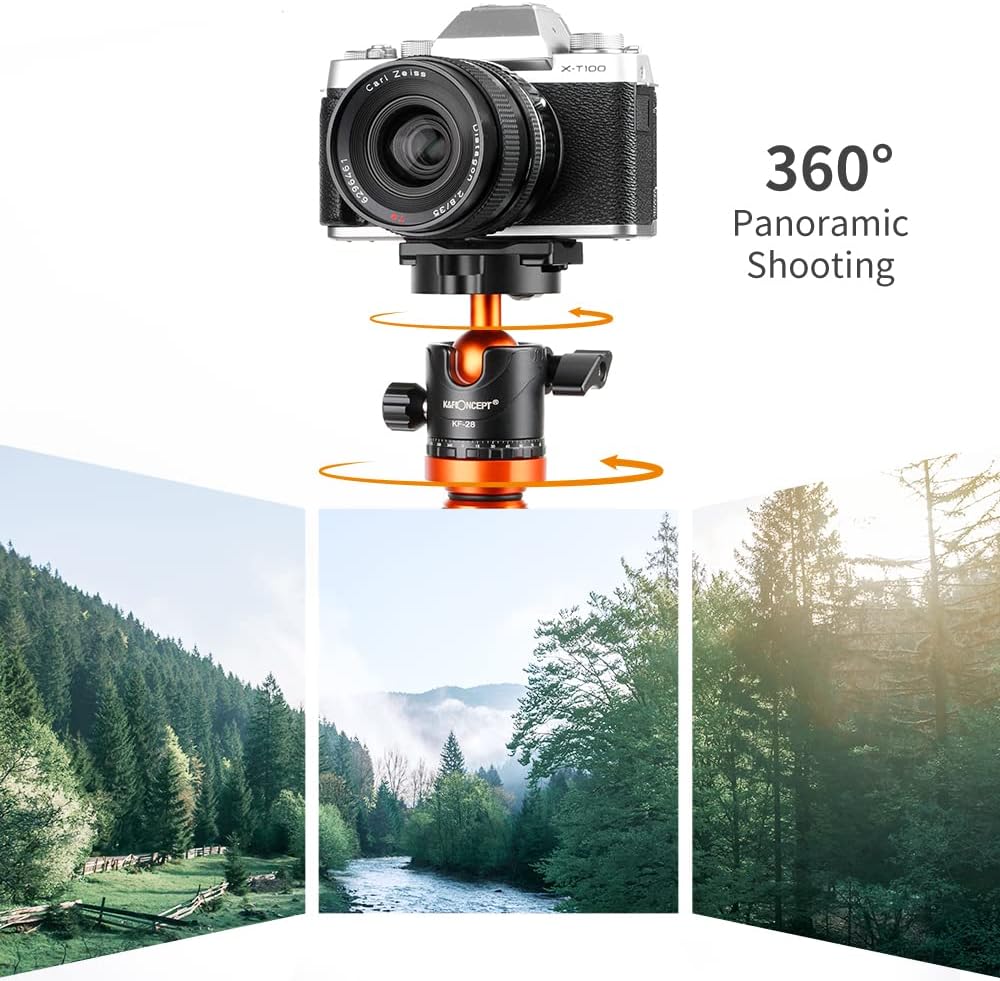 78 inch Aluminum Camera Tripod with 360 Degree Ball Head, Pack of 2 R86003
