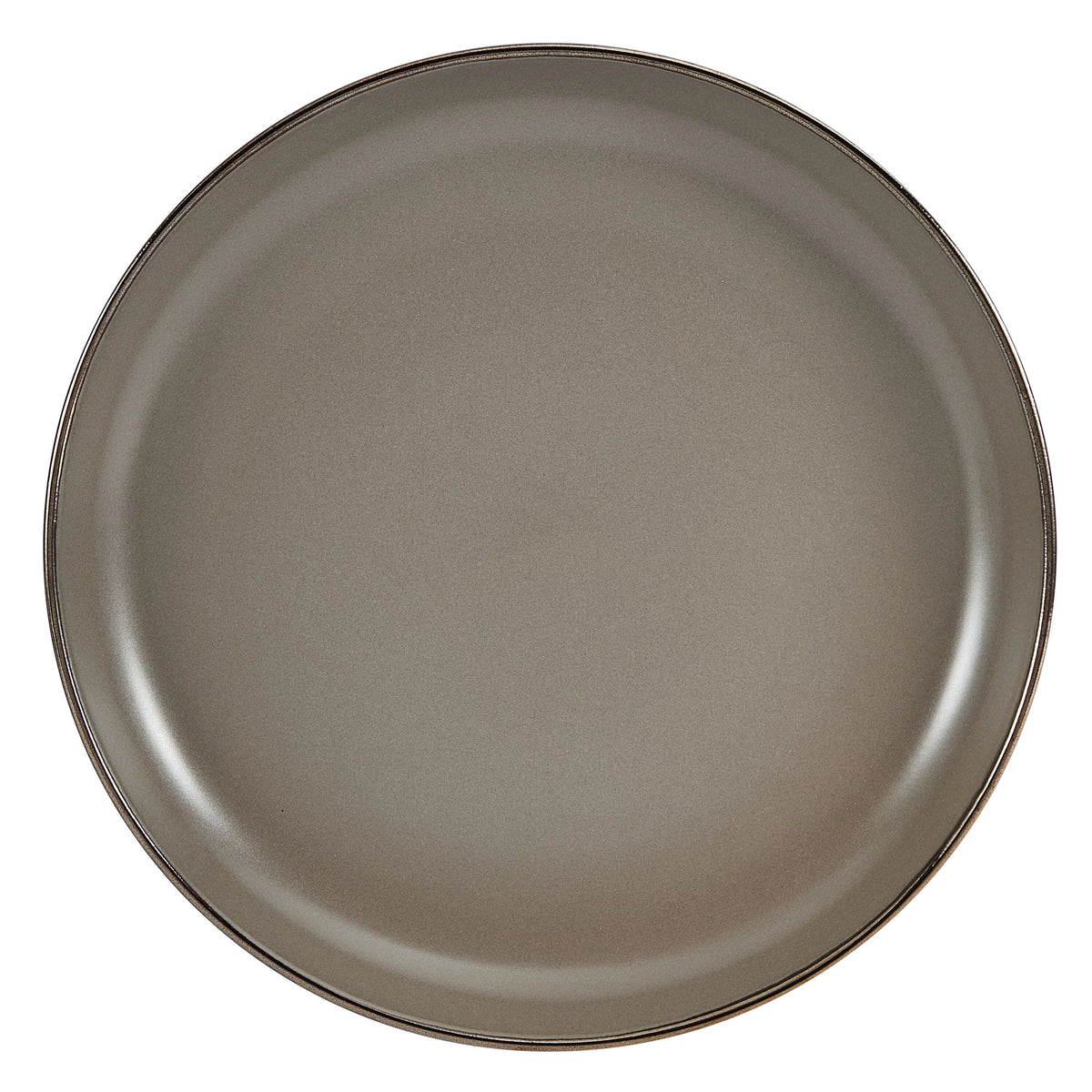 12-piece Stoneware Dinnerware set in Gray Y893551