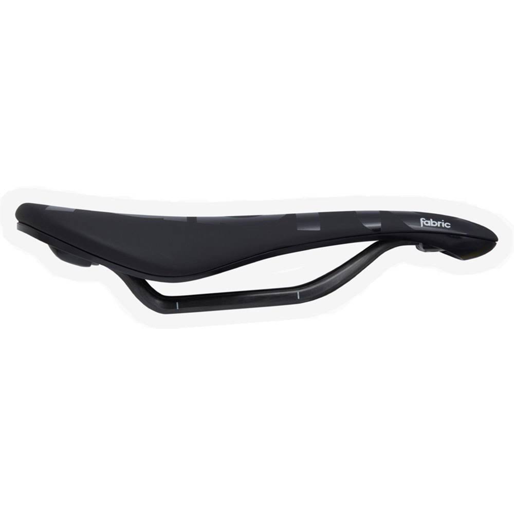 Team Black Fabric Scoop Saddle D90252