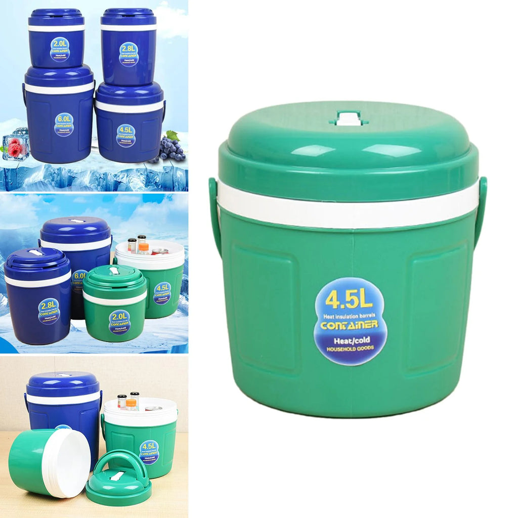 Green Insulated Beverage Bucket 4.5L K481