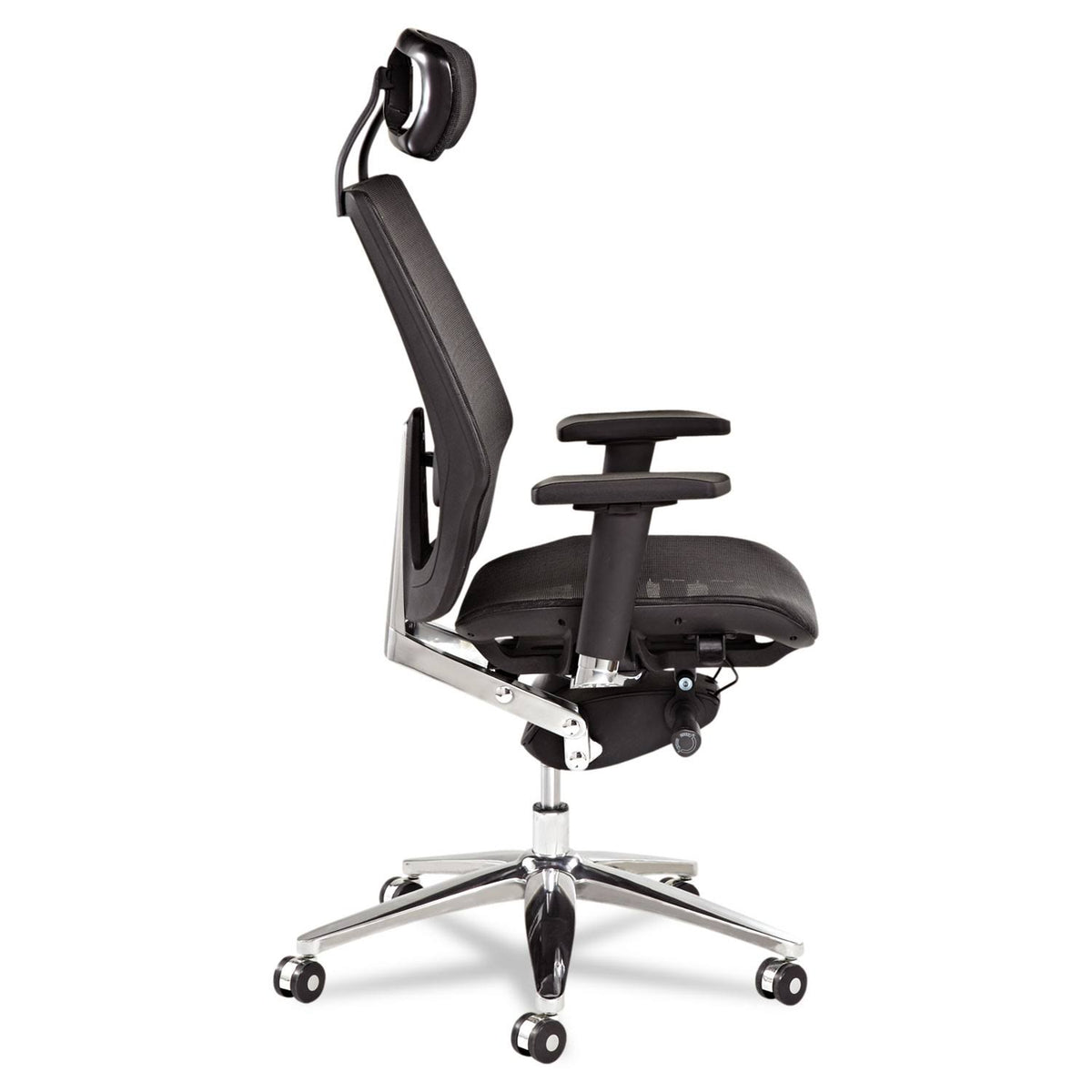 Black Ergonomic Multifunction Mesh Chair W9226