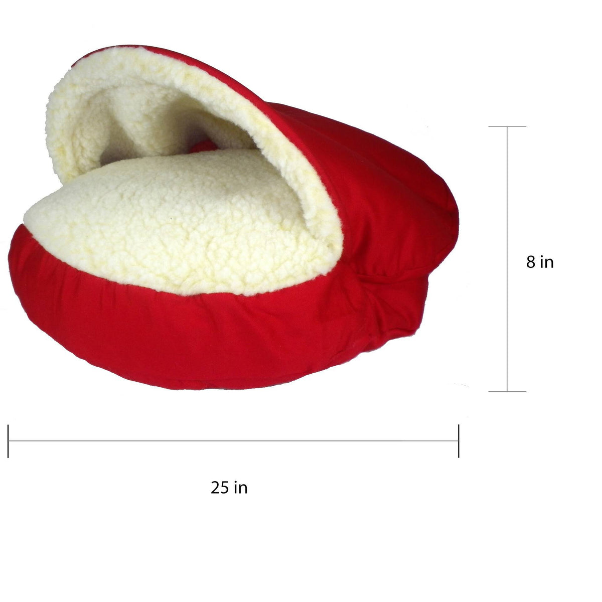 Navy Orthopedic Cozy Cave Pet Bed R536