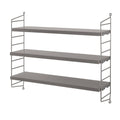 Grey Pocket Wall Shelf C385529