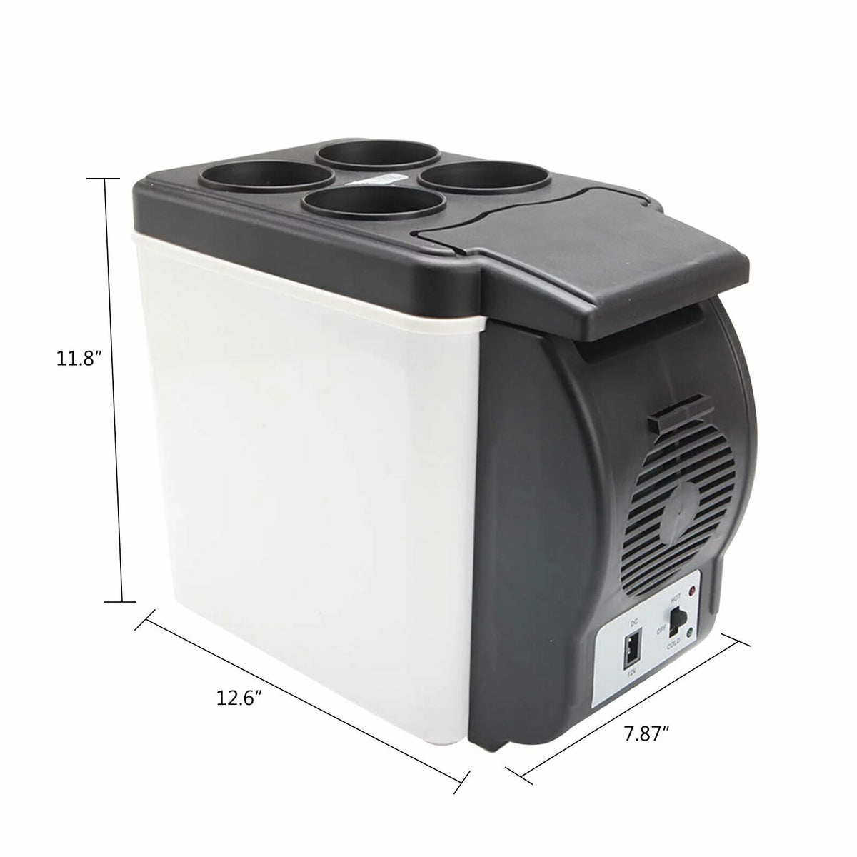 6L 12V Portable Car Refrigerator A324
