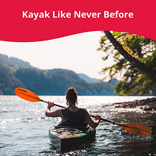 96” Fiberglass Reinforced Nylon 2-Piece Kayak Paddle D927